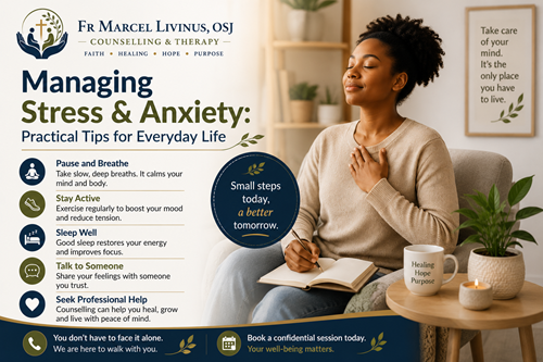 Managing Stress and Anxiety: Practical Tips for Everyday Life